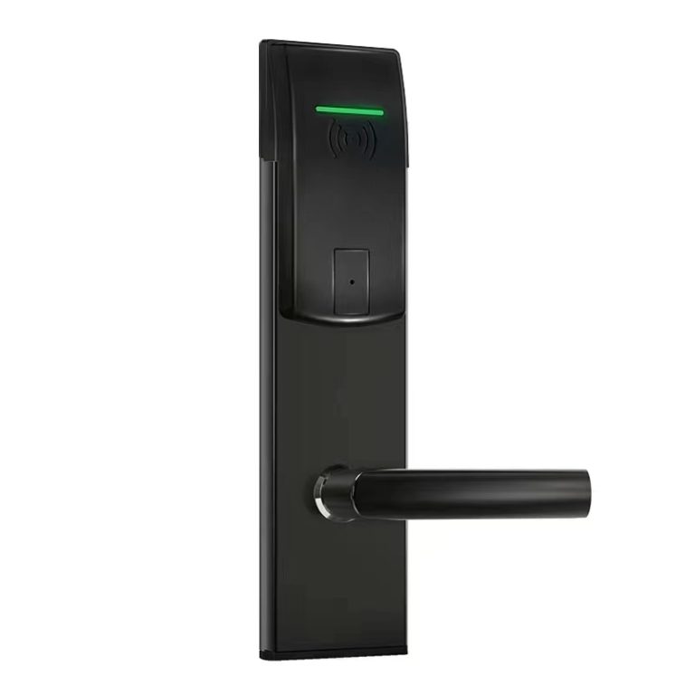 black hotel lock