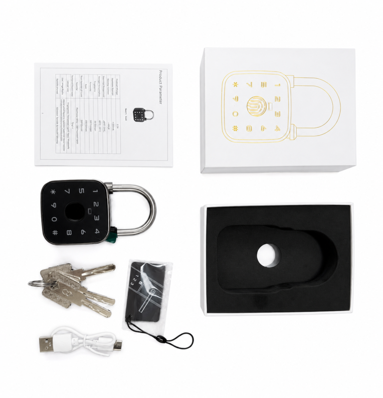 fingerprint padlock