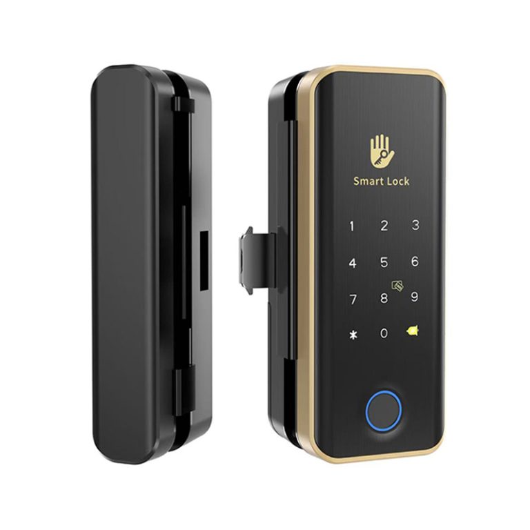 smart glass door lock